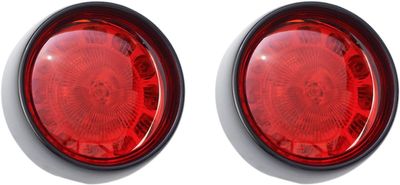 Insatser blinkers bak Custom Dynamics ProBeam LED svart röd H-D 00-24
