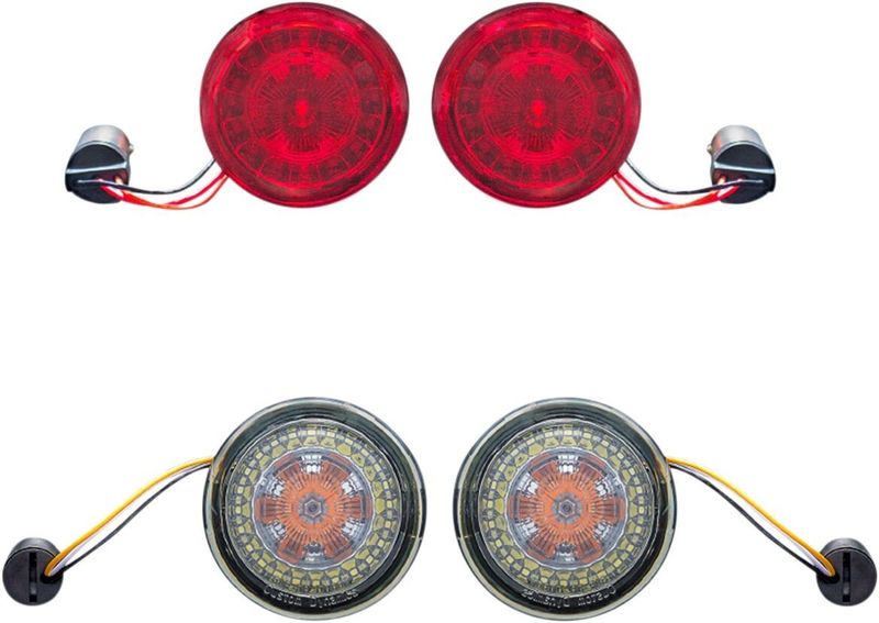 Blinkers Custom Dynamics ProBEAM Includes Amber/white H-D 11-24