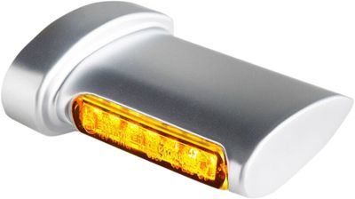 Blinkers Heinz Bikes Winglets LED amber satinkrom skärmmontage