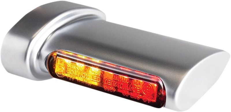 Blinkers baklykta HeinzBikes Aero Winglets 3 1 satin krom universal