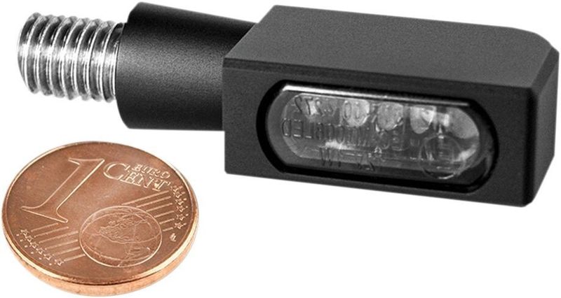 Blinkers HeinzBikes Blokk Line Micro LED universal svart