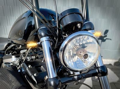 Lampa HeinzBikes Blokk Line universal krom