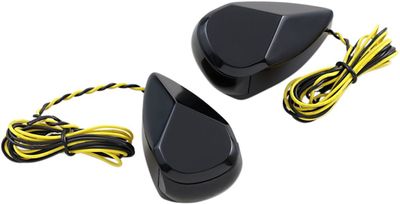 Lampor Alloy Art Multi-Replacement Marker LED H-D 98-24 svart/rökfärgad