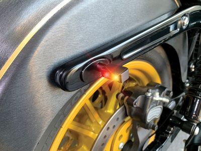 Baklykta HeinzBikes Blokk Line Micro 3 universal svart