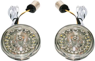 Insatser Custom Dynamics Dyn Probeam Dynamic Ringz LED H-D bullet style pop-off turn