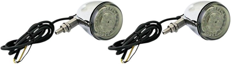Blinkers fram Custom Dynamics Dynamic Ringz krom