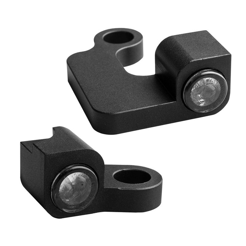 Blinkers styre HeinzBikes Nano PL svart XL Sportster 04-13 HBTSN-XL-13