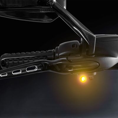 Blinkers styre HeinzBikes Nano PL svart XL Sportster 04-13 HBTSN-XL-13