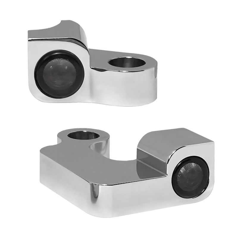Blinkers styre HeinzBikes Nano PL krom XL Sportster 04-13 HBTSN-XL-13-C