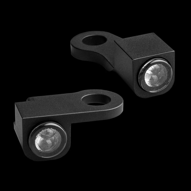 Blinkers styre HeinzBikes Nano PL svart XL Sportster 14-20 HBTSN-XL14