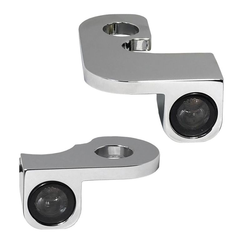Blinkers styre HeinzBikes Nano PL krom Softail 90-14 HBTSN-FL-14-C