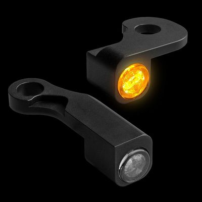 Blinkers styre HeinzBikes Nano Softail 15-17 svart