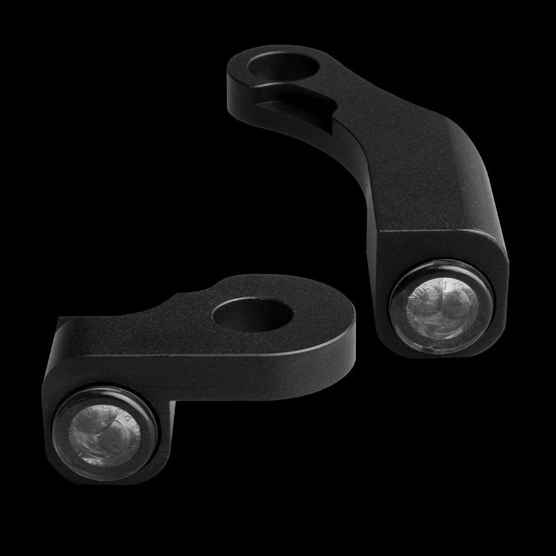 Blinkers styre HeinzBikes Nano PL Softail 18-24 svart