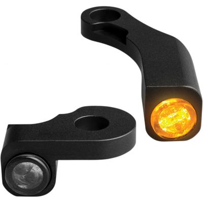Blinkers styre HeinzBikes Nano PL Softail 18-24 svart