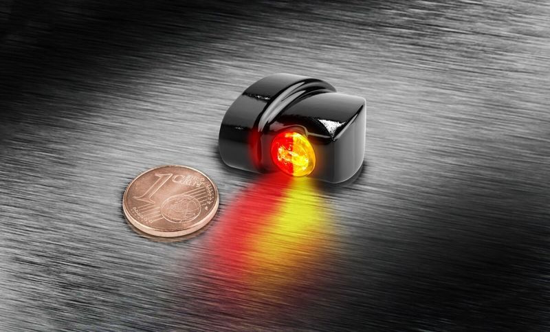 Blinkers baklykta HeinzBikes Nano Winglets 3 1 universal svart