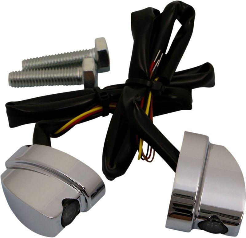 Blinkers baklykta HeinzBikes Nano Winglets 3 1 universal krom