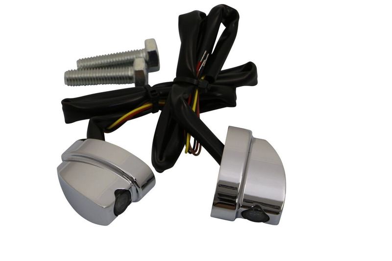 Blinkers baklykta HeinzBikes Nano Winglets 3 1 universal krom