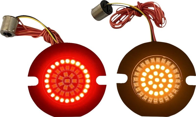 Insatser blinkers Custom Dynamics Dynamic Clusters2 Rtsig LED matt