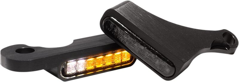 Blinkers styre HeinzBikes Stripes PL svart XL Sportster 90-03