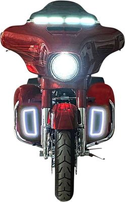Lampor Custom Dynamics nedre LED FLHTCU 06-13