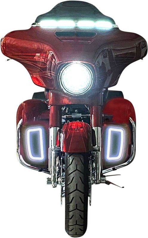 Lampor Custom Dynamics nedre LED FLHTCU 06-13
