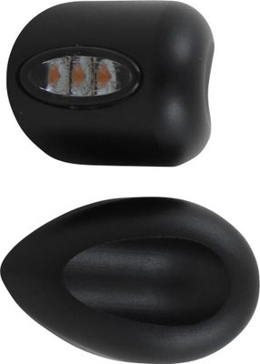 Blinkers fram Kodlin Elypse LED Touring 15-24, Softail 22-24 svart