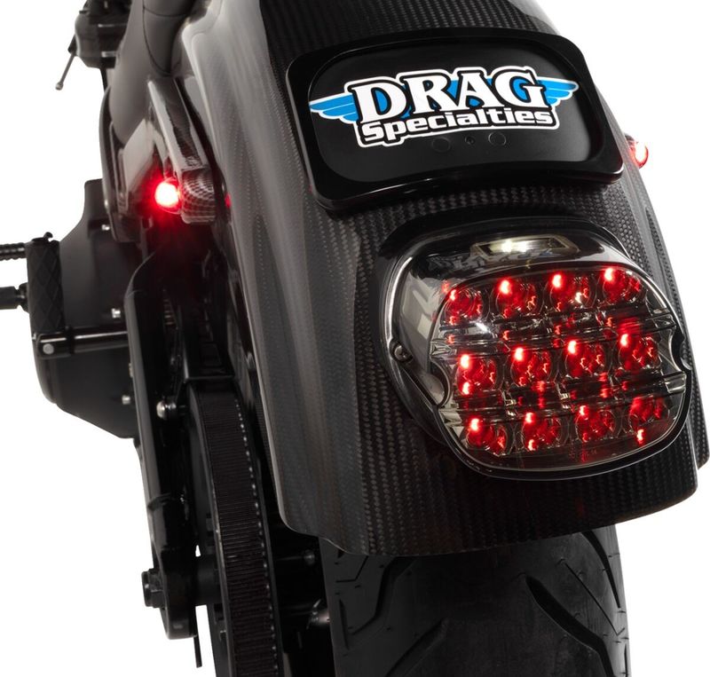 Blinkers skärmstag Kodlin Neowise 3 1 svart Softail 18-upp