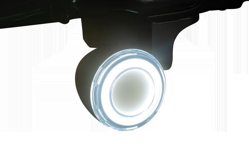 Blinkers fram Kuryakyn Tracer L E D rökfärgad LED H-D 00-24