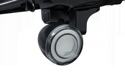 Blinkers fram Kuryakyn Tracer L E D rökfärgad LED H-D 00-24