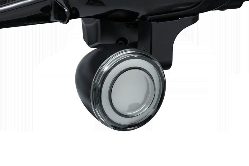 Blinkers fram Kuryakyn Tracer L E D rökfärgad LED H-D 00-24