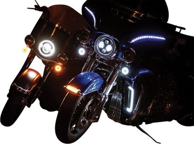 Blinkers fram Kuryakyn Tracer L E D H-D 00-24
