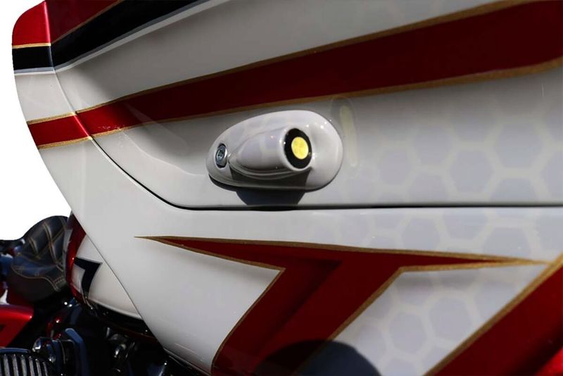 Blinkers positionsljus Paul Yaffe Bagger Nation RG B