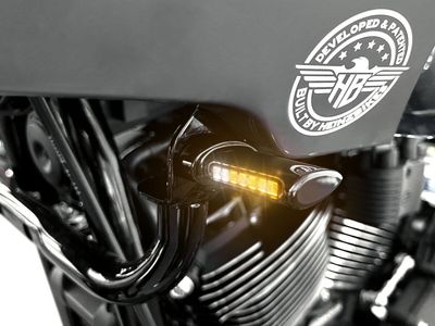 Blinkers HeinzBikes Position svart vit FXLRST Low Rider ST 22-26