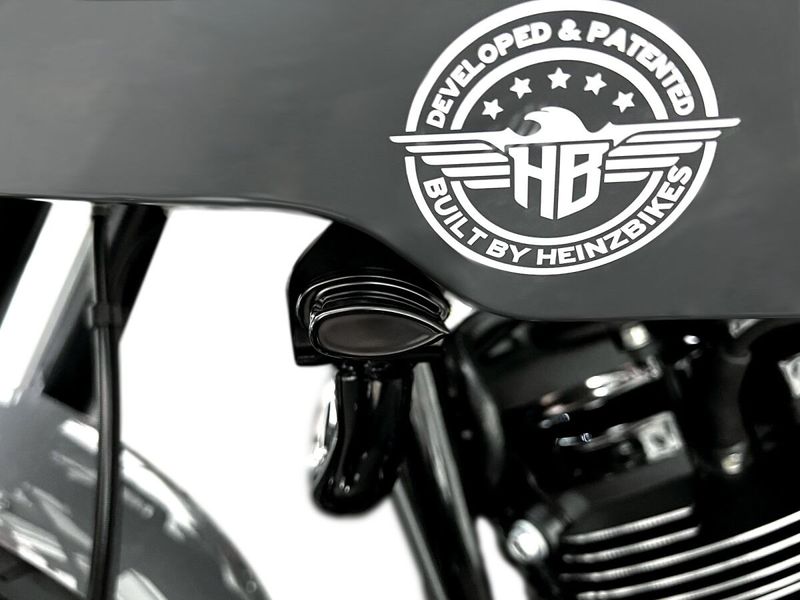 Blinkers fram HeinzBikes Micro svart anodiserad FXLRST Low Rider ST 22-26
