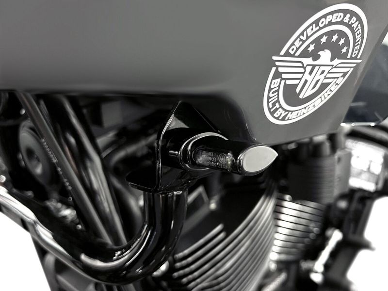 Blinkers fram HeinzBikes Micro svart anodiserad FXLRST Low Rider ST 22-26