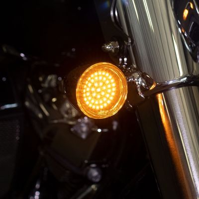 Blinkersinsats Custom Dynamics Genesis LED orange 1157