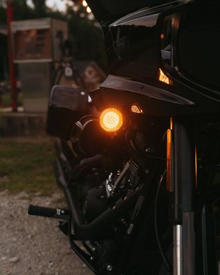 Blinkersinsats Custom Dynamics Genesis LED orange 1157