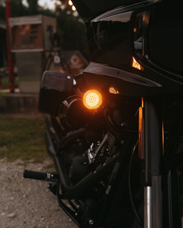 Blinkersinsats Custom Dynamics Genesis LED orange 1157