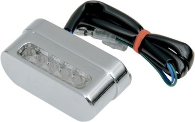 Lampor nummerplåt Drag Specialties Taglight LED krom