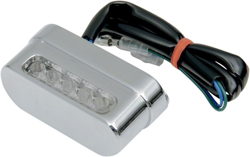 Lampor nummerplåt Drag Specialties Taglight LED krom