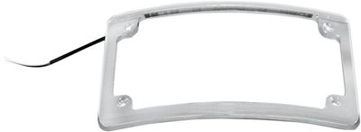 Nummerplåtsram Custom Dynamics LED krom