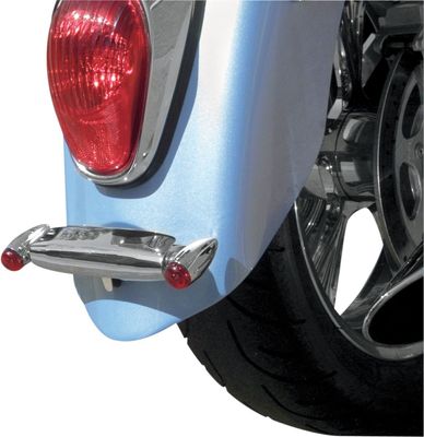 Blinkersfäste bak Baron polerad Kawasaki 03-10