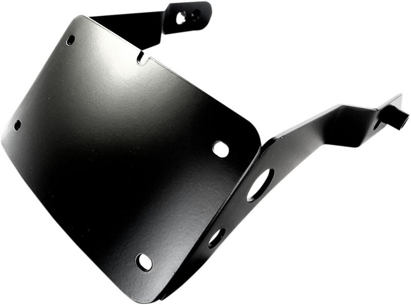 Nummerplåtshållare Cycle Visions Curved svart Dyna 10-17