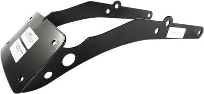 Nummerplåtshållare Cycle Visions Curved svart Softail 18-24