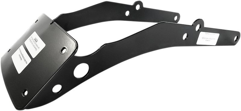 Nummerplåtshållare Cycle Visions Curved svart Softail 18-24