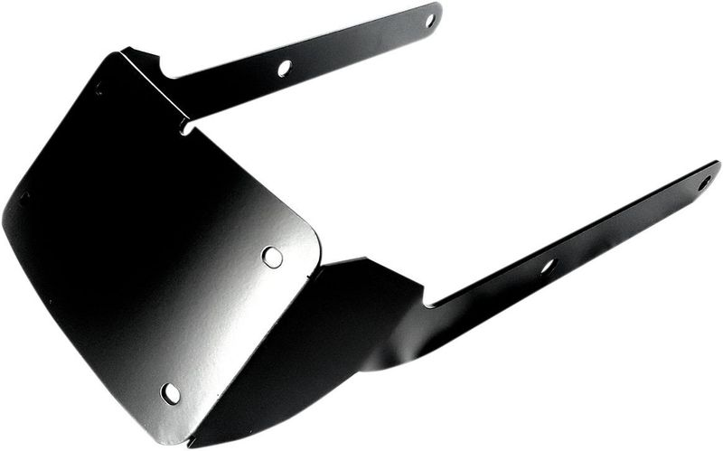 Nummerplåtshållare Cycle Visions Curved svart Softail 18-23