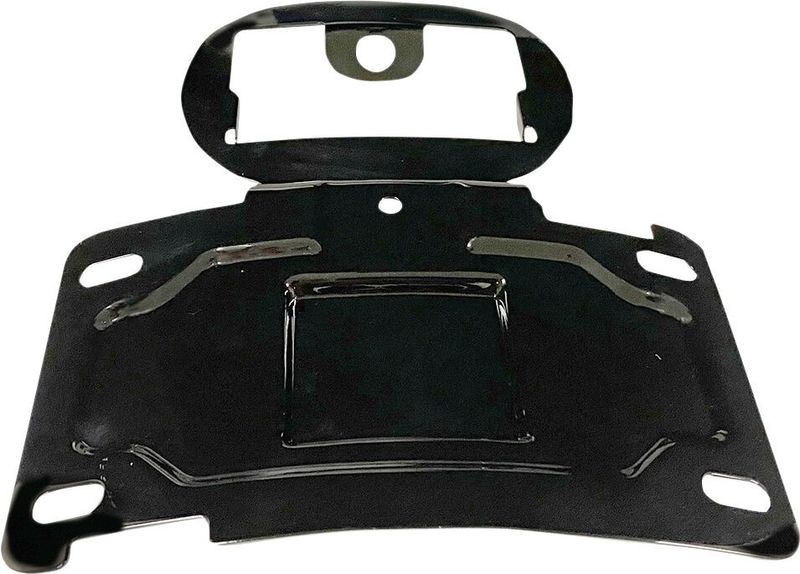 Flyttfäste nummerplåt Custom Dynamics svart Touring 14-24, Ktm 23
