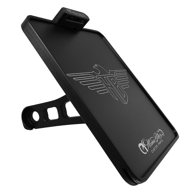 Nummerplåtshållare Heinz Bikes All-in-One Tagl LED svart