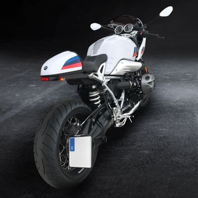 Nummerplåtshållare Heinz Bikes R9T 15-20 svart Tyskland 220 mm