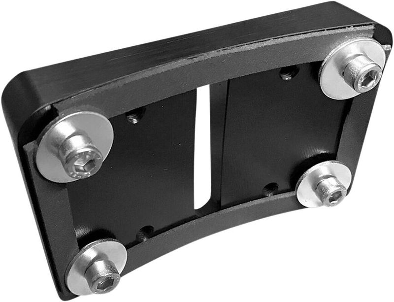 Adapter nummerplåtshållare HeinzBikes Blokks Fits models with classic m.fl. svart